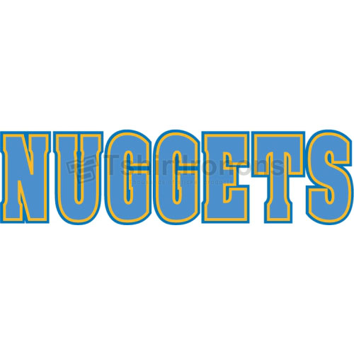 Denver Nuggets T-shirts Iron On Transfers N979